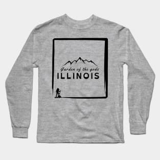 Garden of the gods, Illinois Long Sleeve T-Shirt